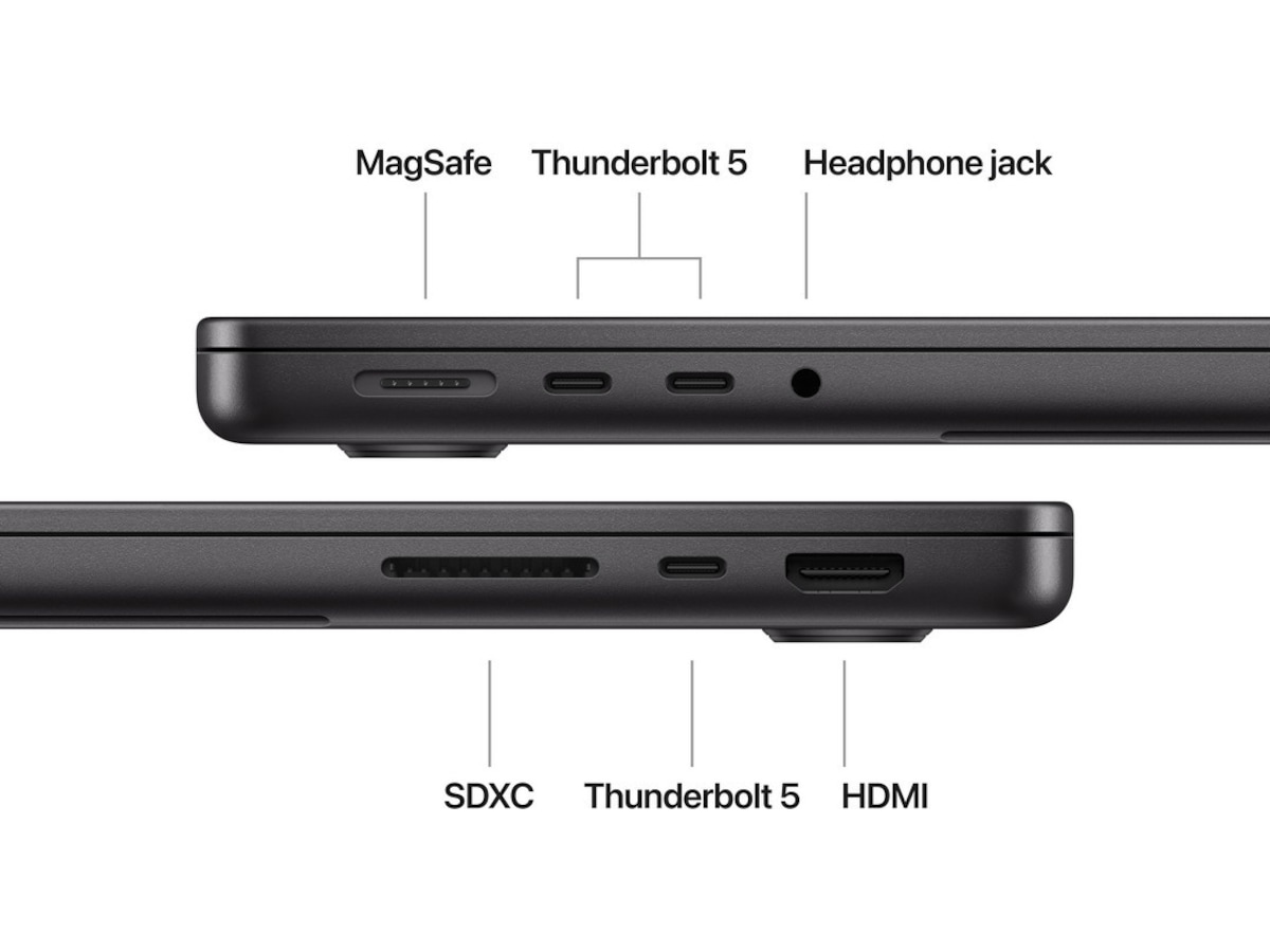 Macbook Pro 14 M4 Pro (2024) 1TB (stellarsvart) PC - Bærbar / laptop
