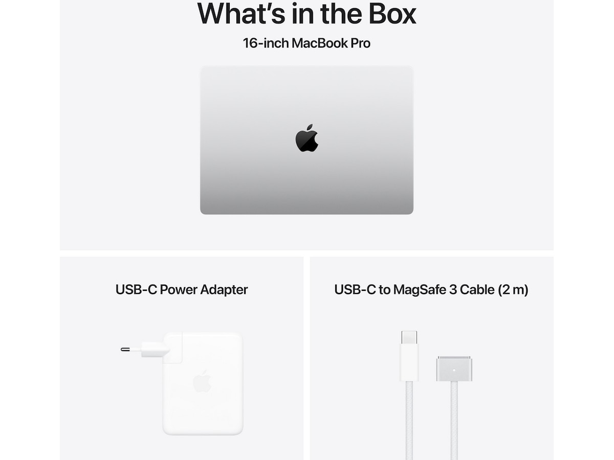 Macbook Pro 16 M4 Pro (2024) 512GB (sølv) PC - Bærbar / laptop