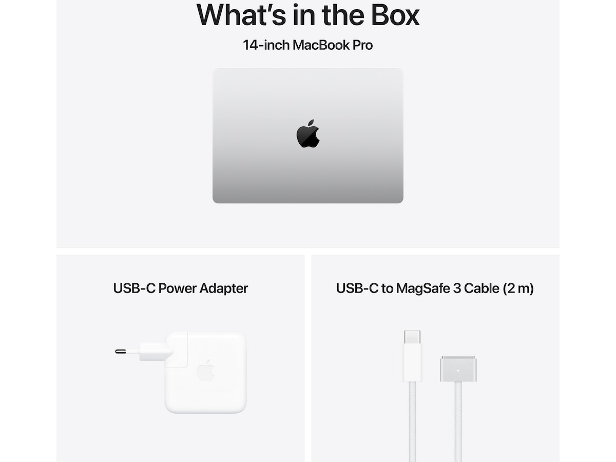 Macbook Pro 14 M4 (2024) 512GB (sølv) PC - Bærbar / laptop