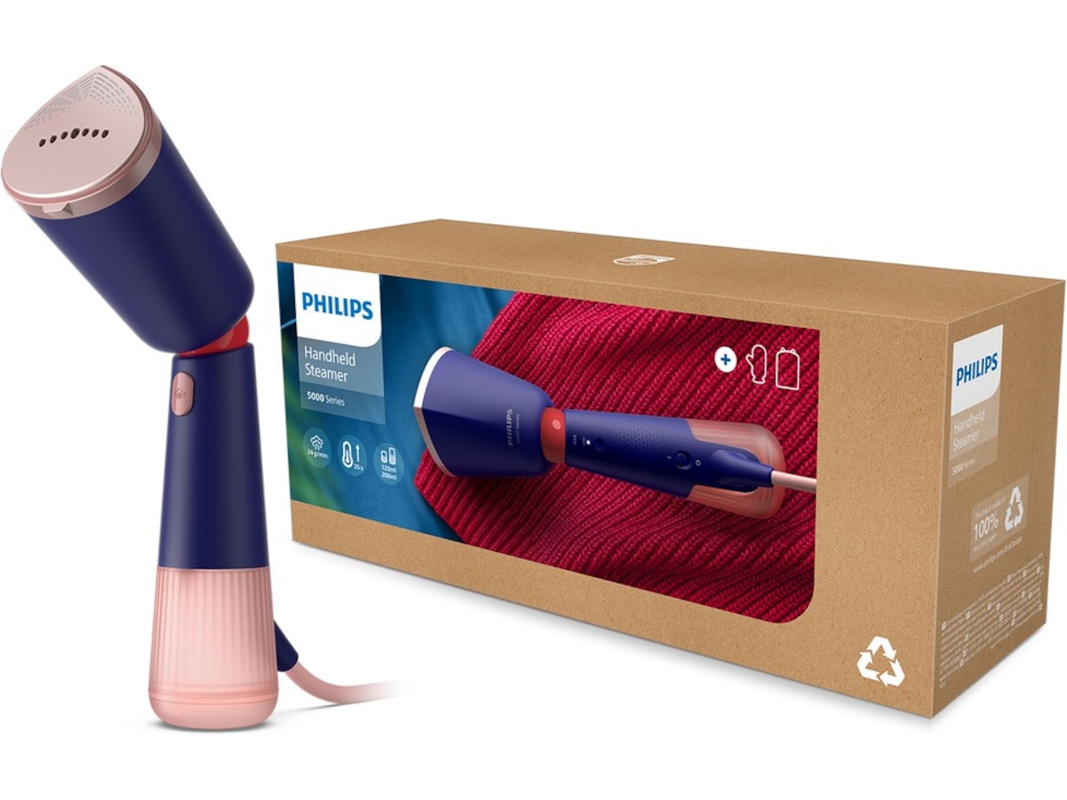 Philips 5000 Series STH5030/20 Håndholdt tøydamper (blå) Steamer