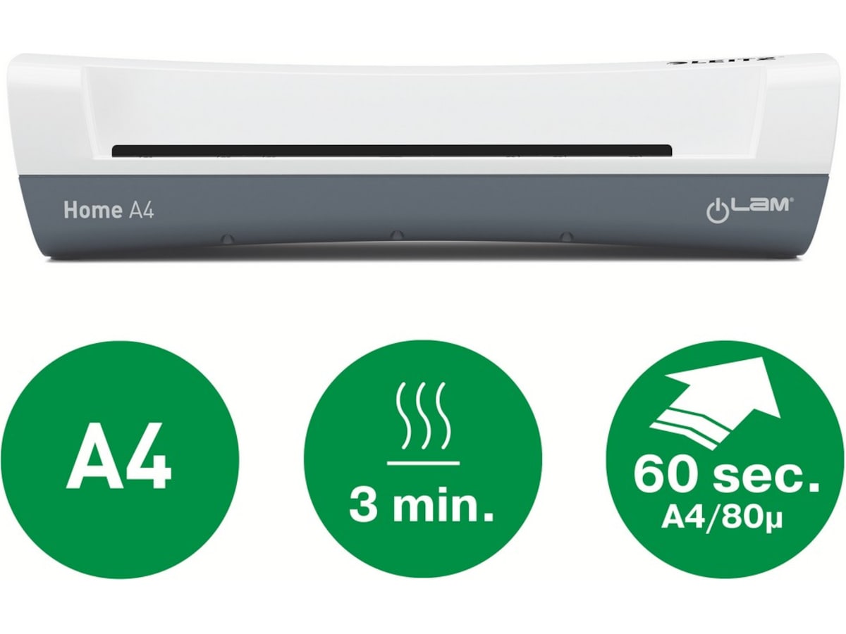 Leitz iLAM Home 4-i-1 A4-lamineringssett Lamineringsmaskiner