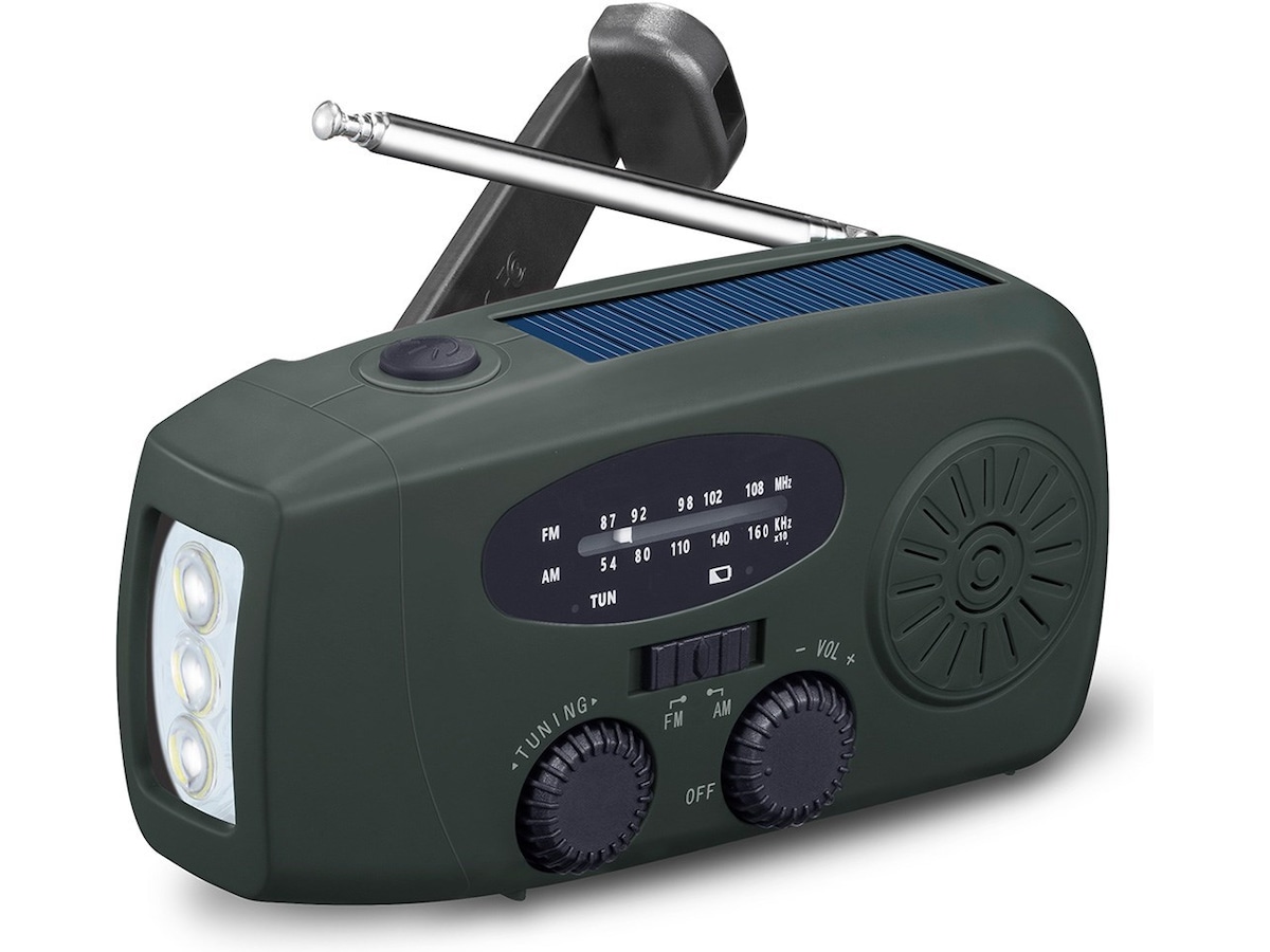 Andersson EYF-C2000 FM/AM sveiveradio med solcellepanel Radio & musikkspillere