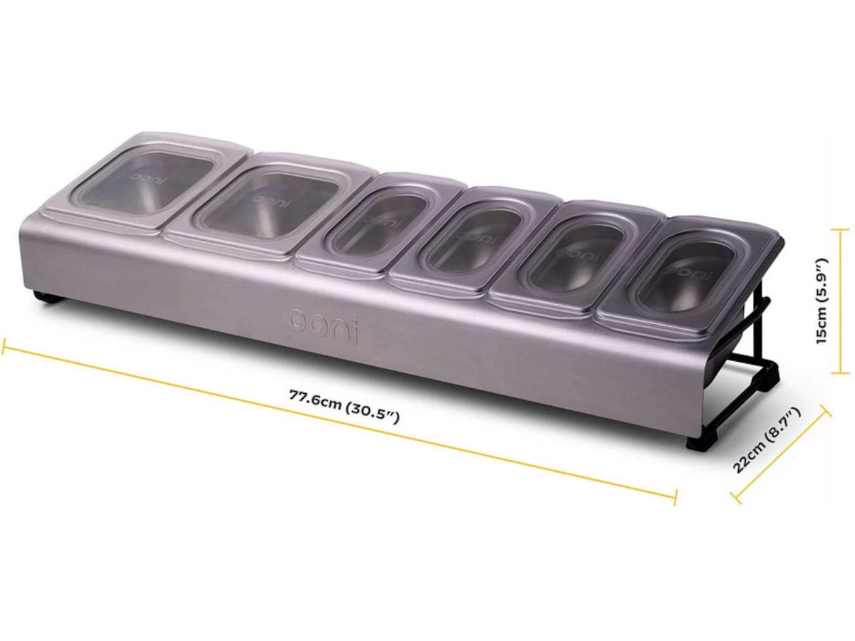 Ooni pizzatoppingstasjon Tilbehør til pizzaovner