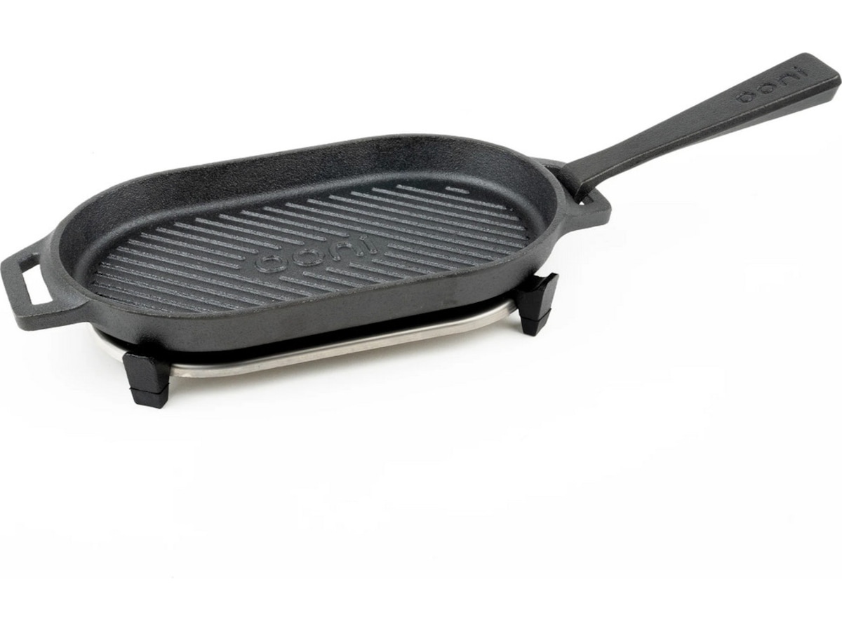 Ooni støpejernspanne for grilling Tilbehør til pizzaovner