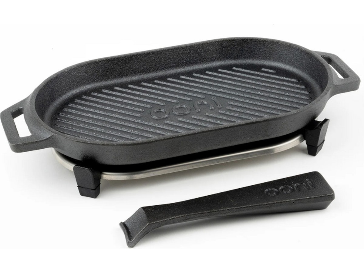 Ooni støpejernspanne for grilling Tilbehør til pizzaovner