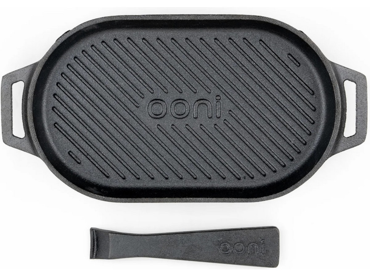 Ooni støpejernspanne for grilling Tilbehør til pizzaovner