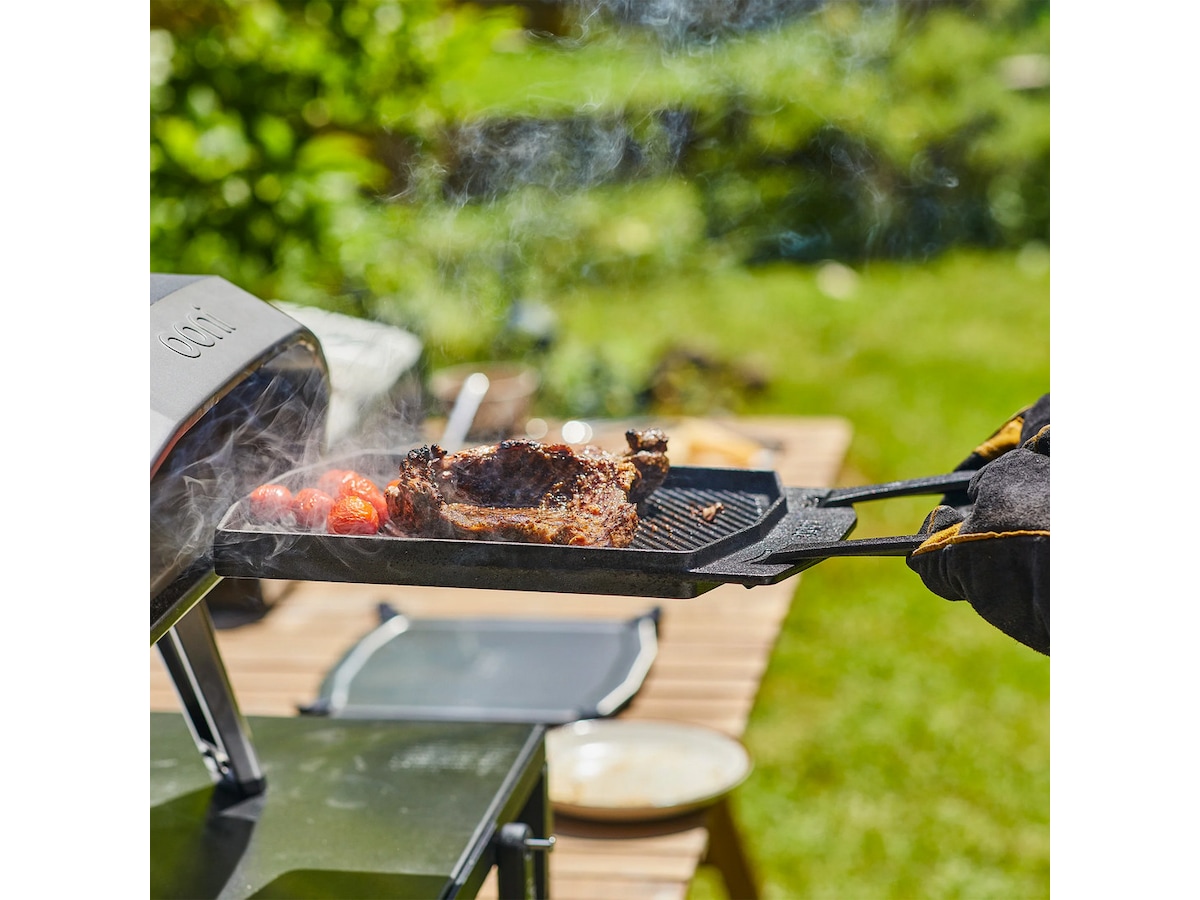 Ooni dobbeltsidig grillplate Tilbehør til pizzaovner