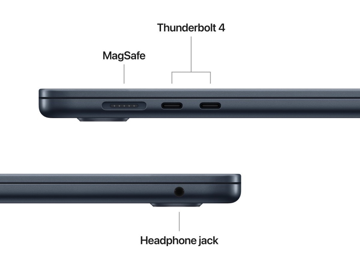 MacBook Air 15" M4 (2025) 256GB (midnatt) PC - Bærbar / laptop
