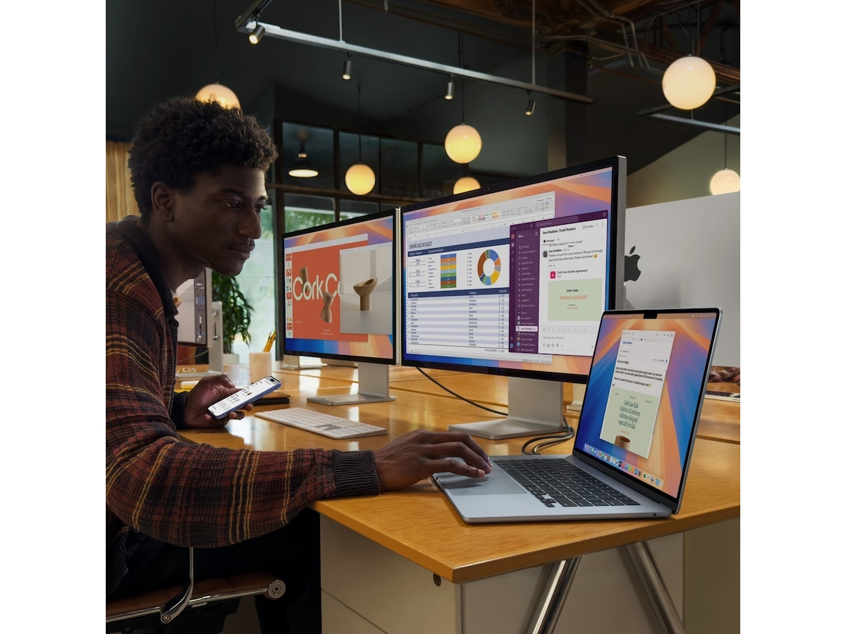 MacBook Air 15" M4 (2025) 512GB (himmelblå) PC - Bærbar / laptop