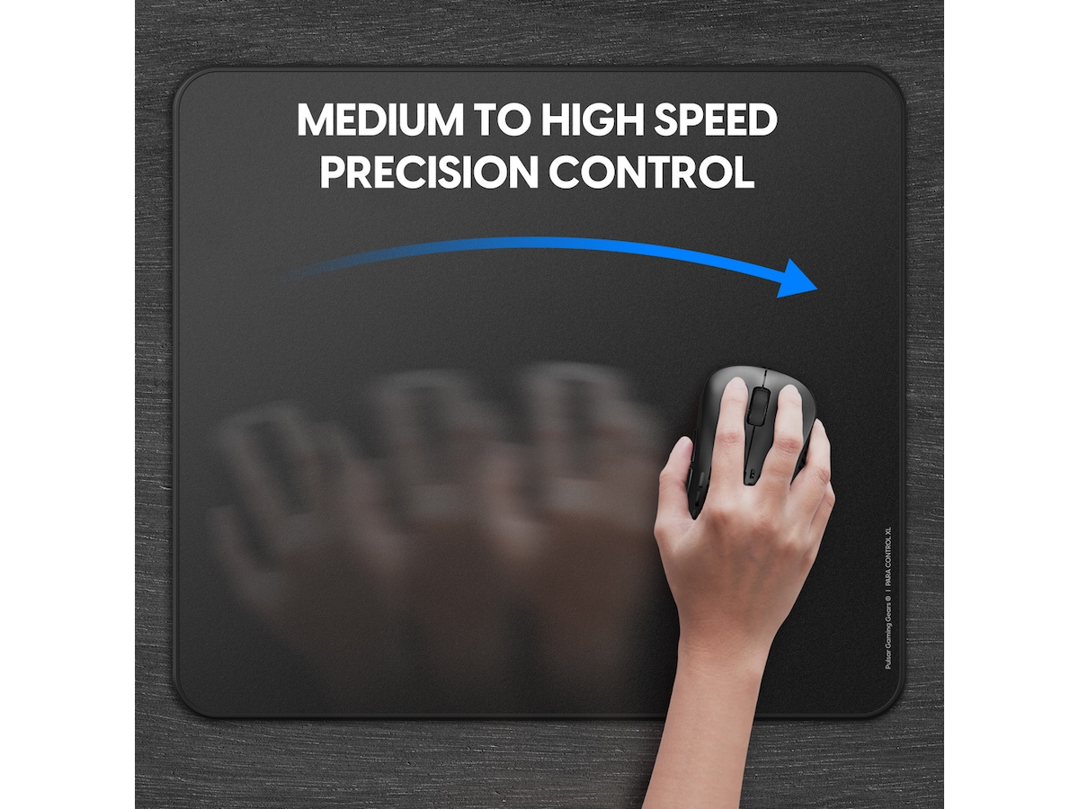 Pulsar Paracontrol XL Musematte (sort) Gamingmusematte
