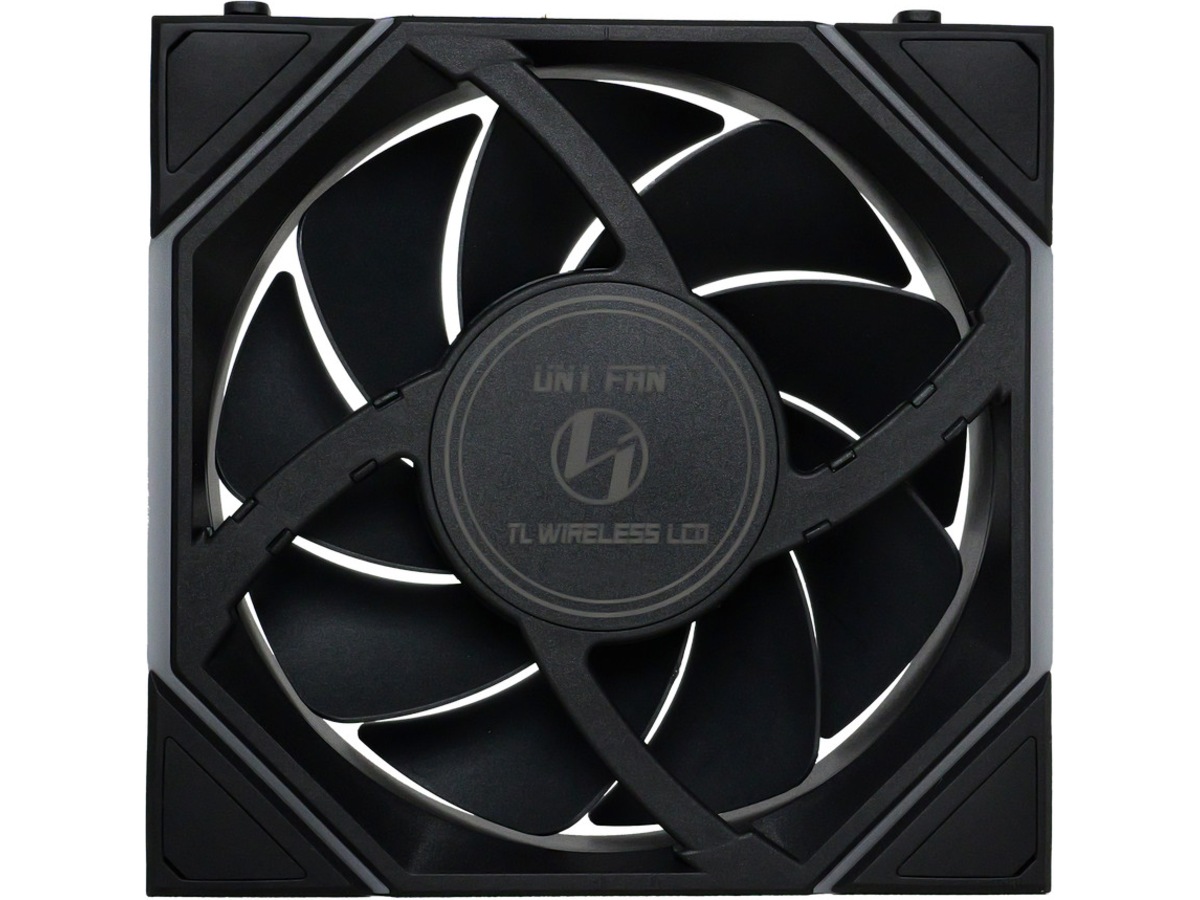Lian Li UNI FAN TL Wireless LCD Reverse 3pk (sort) -B-Grade Demo annet i datautstyr