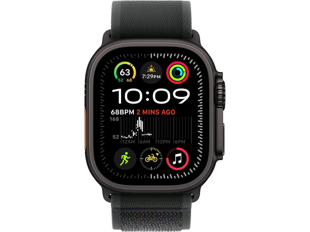 Apple Watch Ultra 2 49mm GPS + LTE Titan (sort) -B-Grade Demo klokker