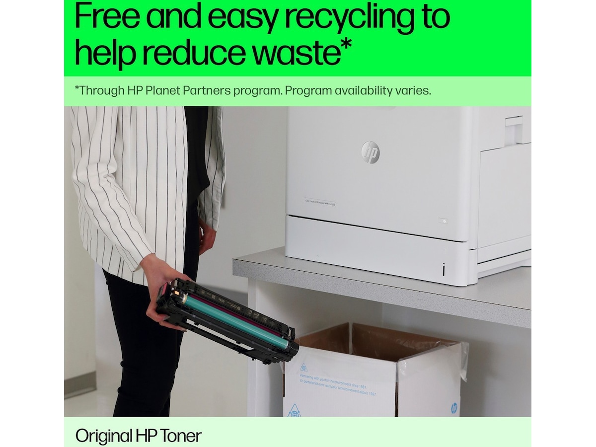 HP Toner 201X Cyan Lasertoner