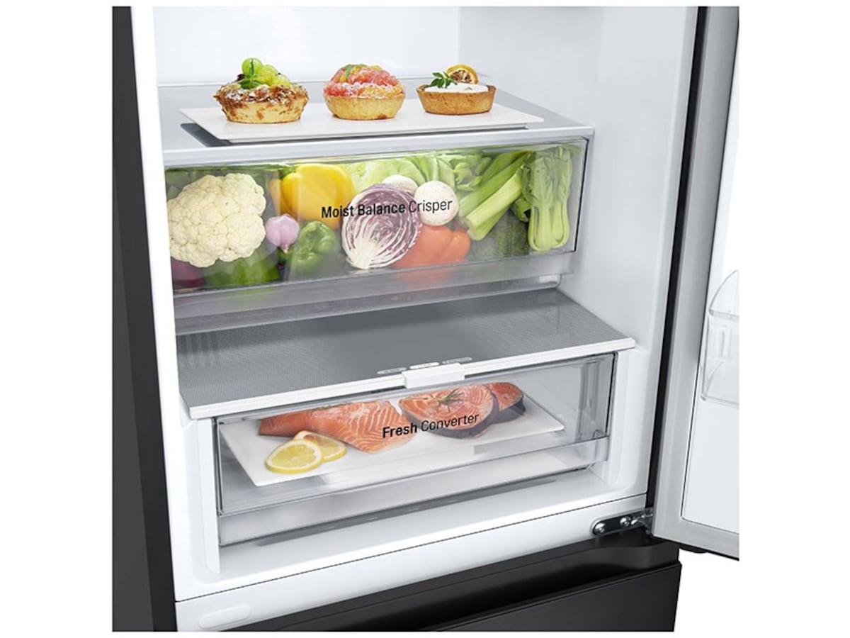 LG GBV3100EEP Kombiskap (Matte black) Kombiskap