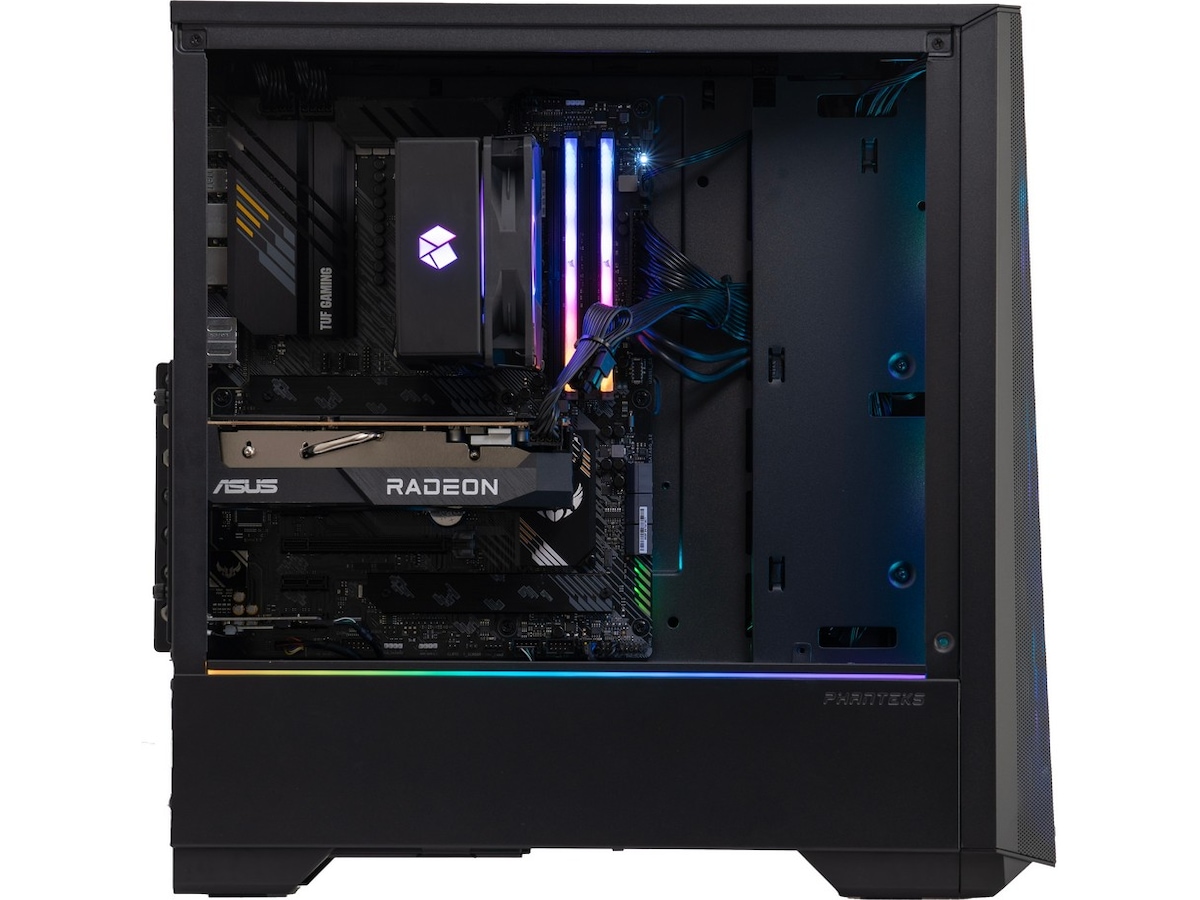 Komplett-PC Advanced Gaming a115 RGB - RX 7600 Gaming-PC stasjonær