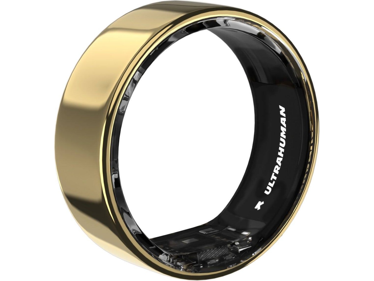 Ultrahuman Ring Air Smart Ring Str. 6 (bionic gold) -B-Grade Demo tilbehør til mobiler & klokker