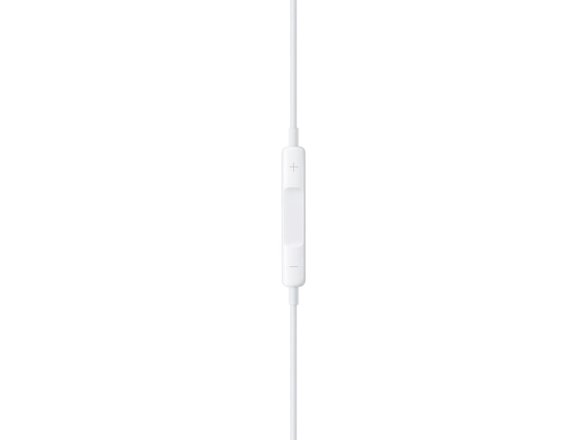Apple EarPods med fjernkontroll og mik (hvit) Ørepropper
