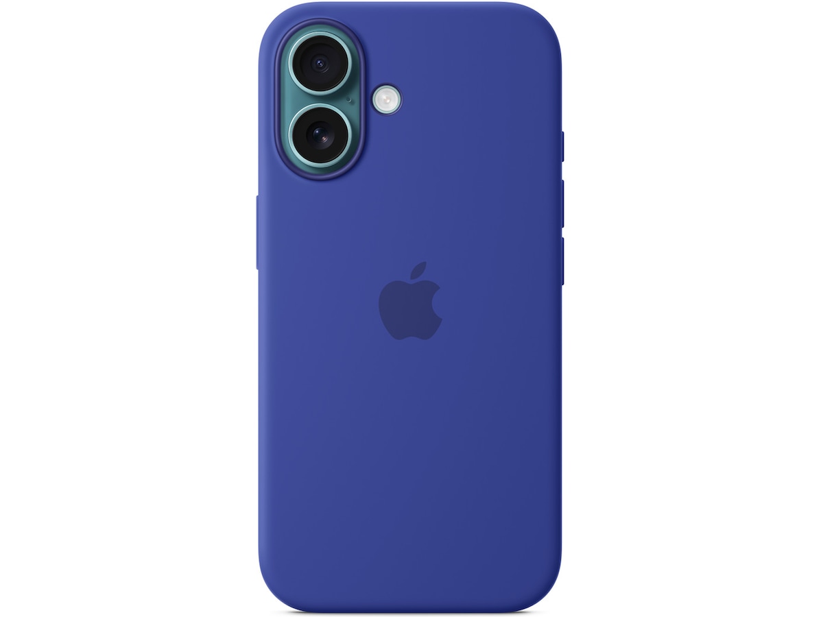 Apple iPhone 16 Silikondeksel (ultramarin) Deksel til mobiltelefon