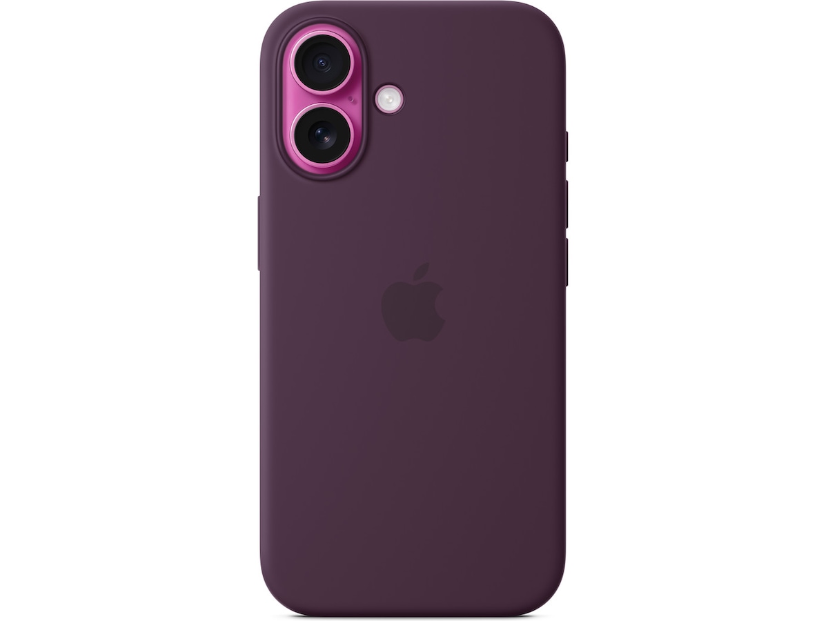 Apple iPhone 16 Silikondeksel (plomme) Deksel til mobiltelefon
