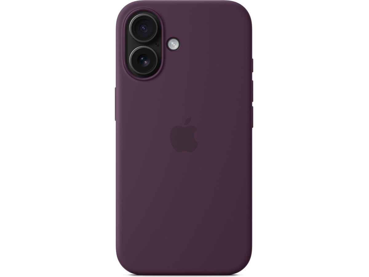 Apple iPhone 16 Silikondeksel (plomme) Deksel til mobiltelefon