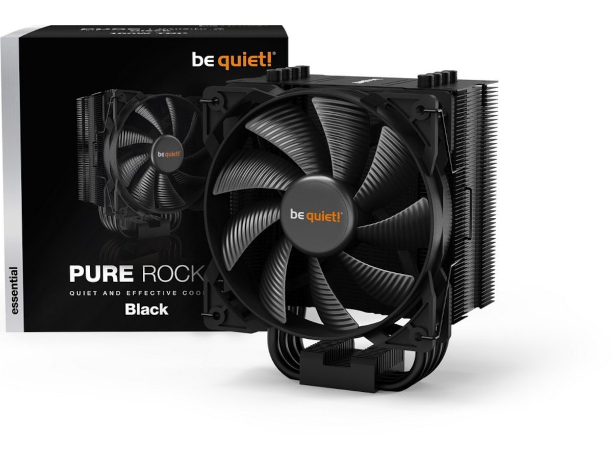 BeQuiet Pure Rock 2 Black CPU Kjøler CPU - Luftkjøling