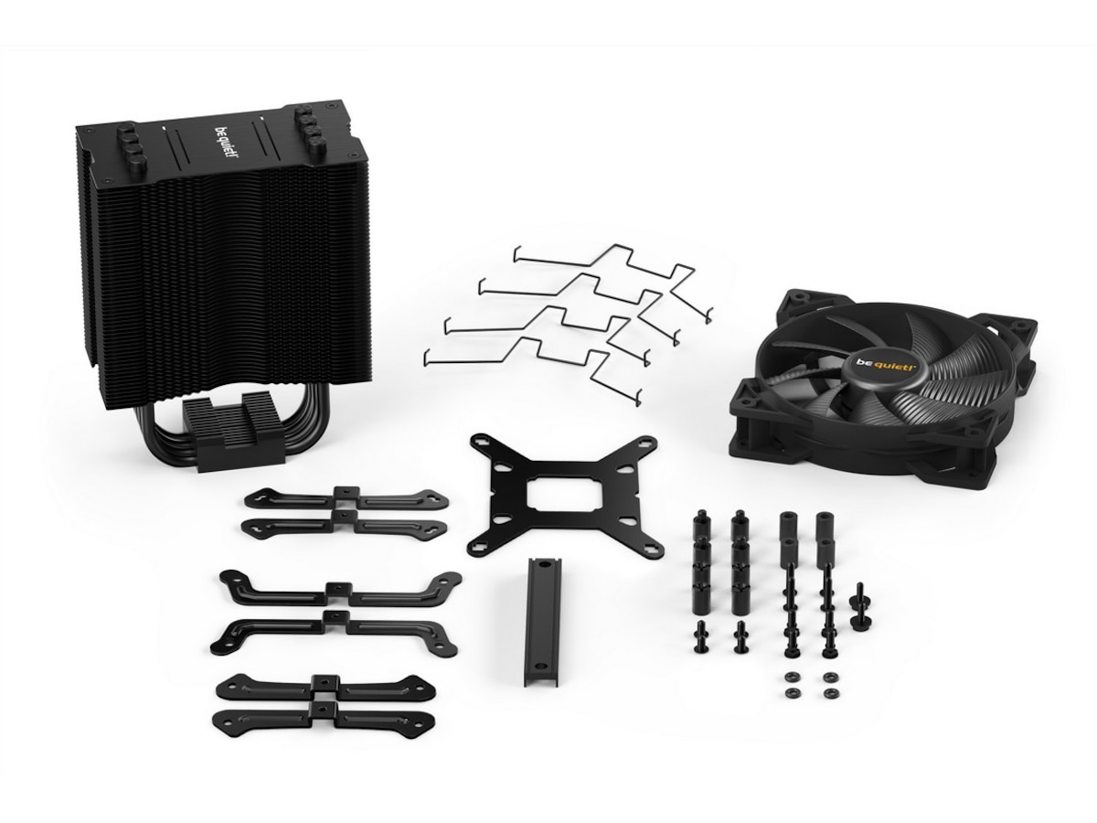 BeQuiet Pure Rock 2 Black CPU Kjøler CPU - Luftkjøling
