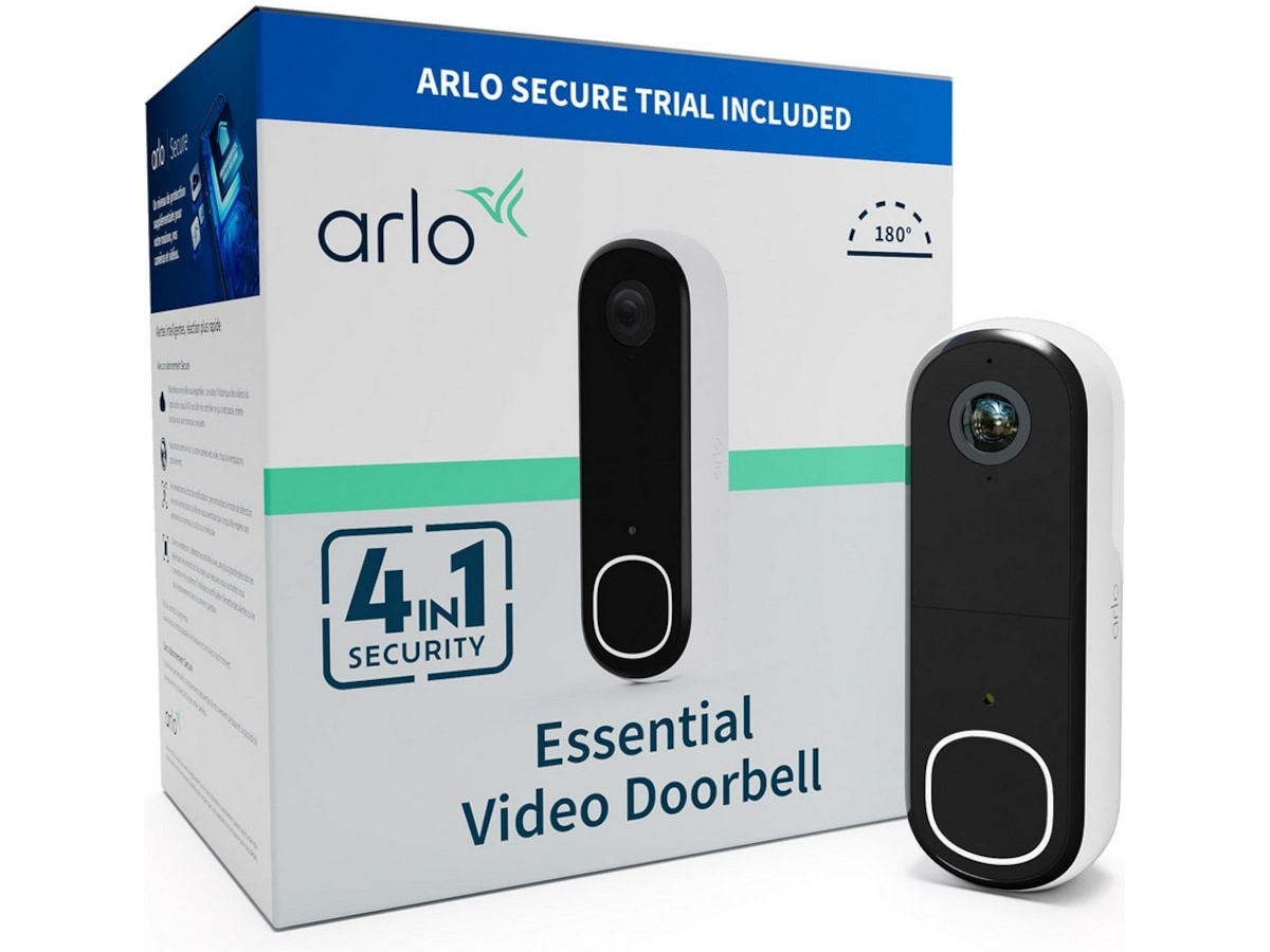 Arlo Essential 2 FHD Video Doorbell Ringeklokker