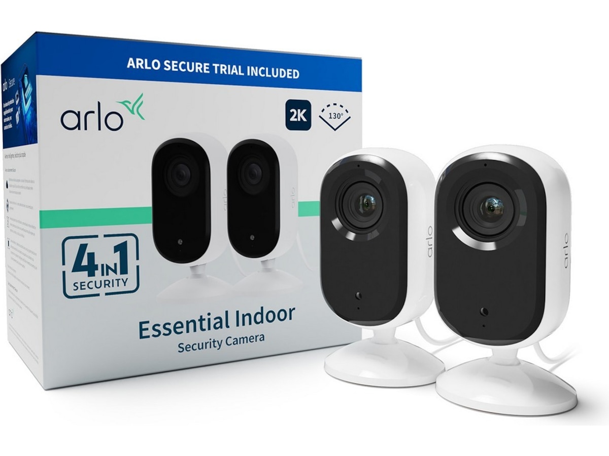 Arlo Essential 2 2K Indoor Video Doorbell 2pk -B-Grade Demo hjem & fritid