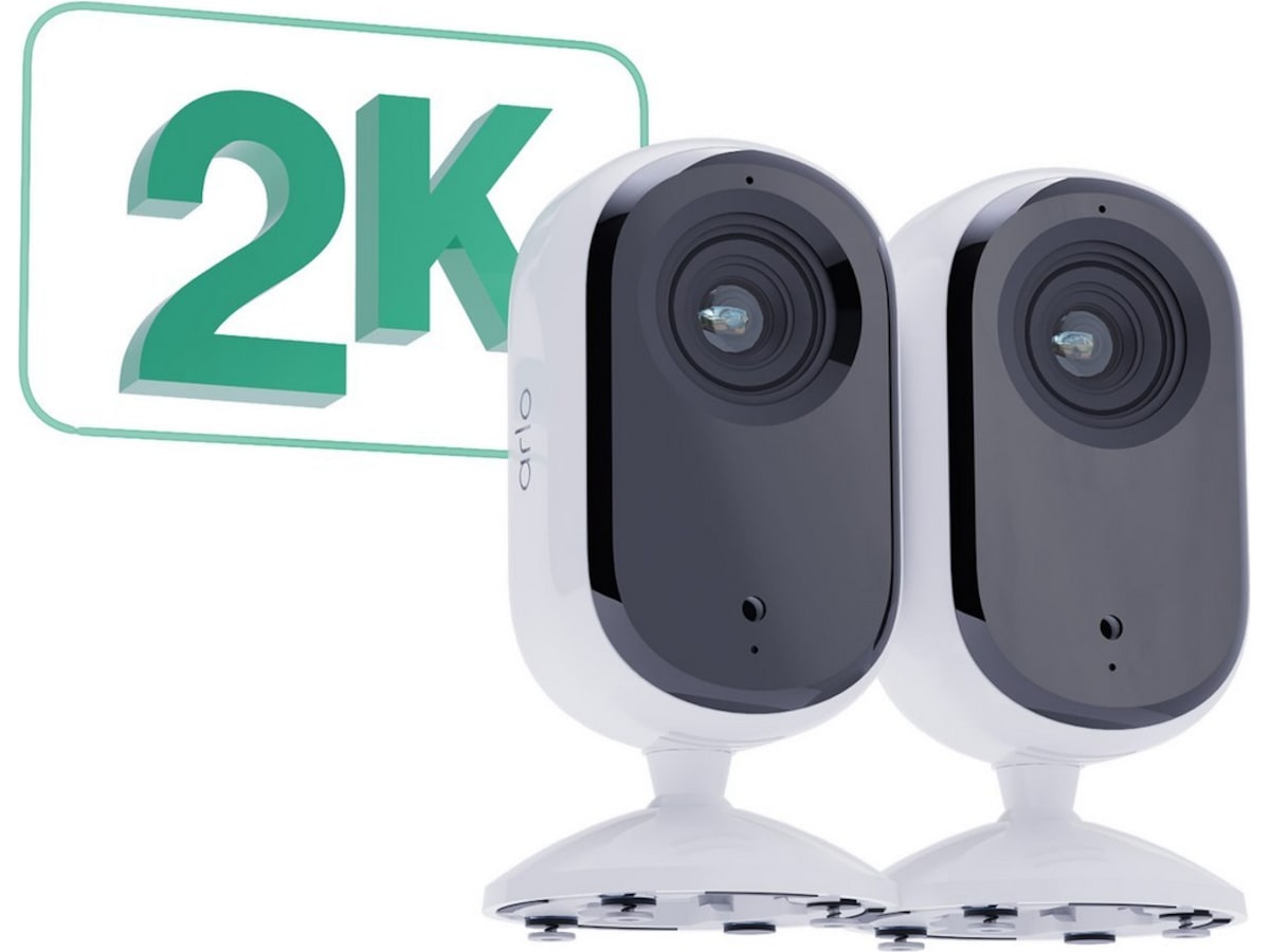 Arlo Essential 2 2K Indoor Video Doorbell 2pk -B-Grade Demo hjem & fritid