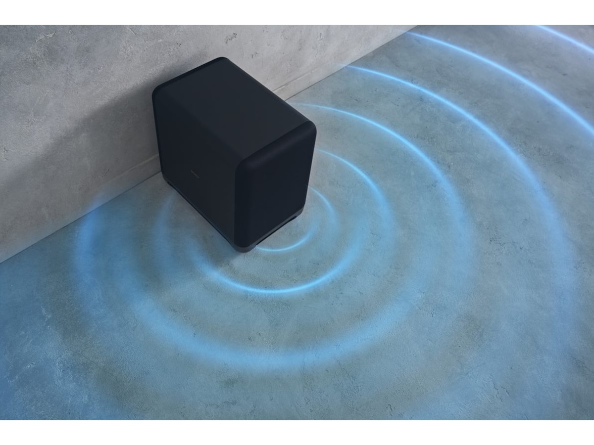 Sony SA-SW5 Premium subwoofer (sort)  -B-Grade Demo DVD/Hi-Fi/stereo