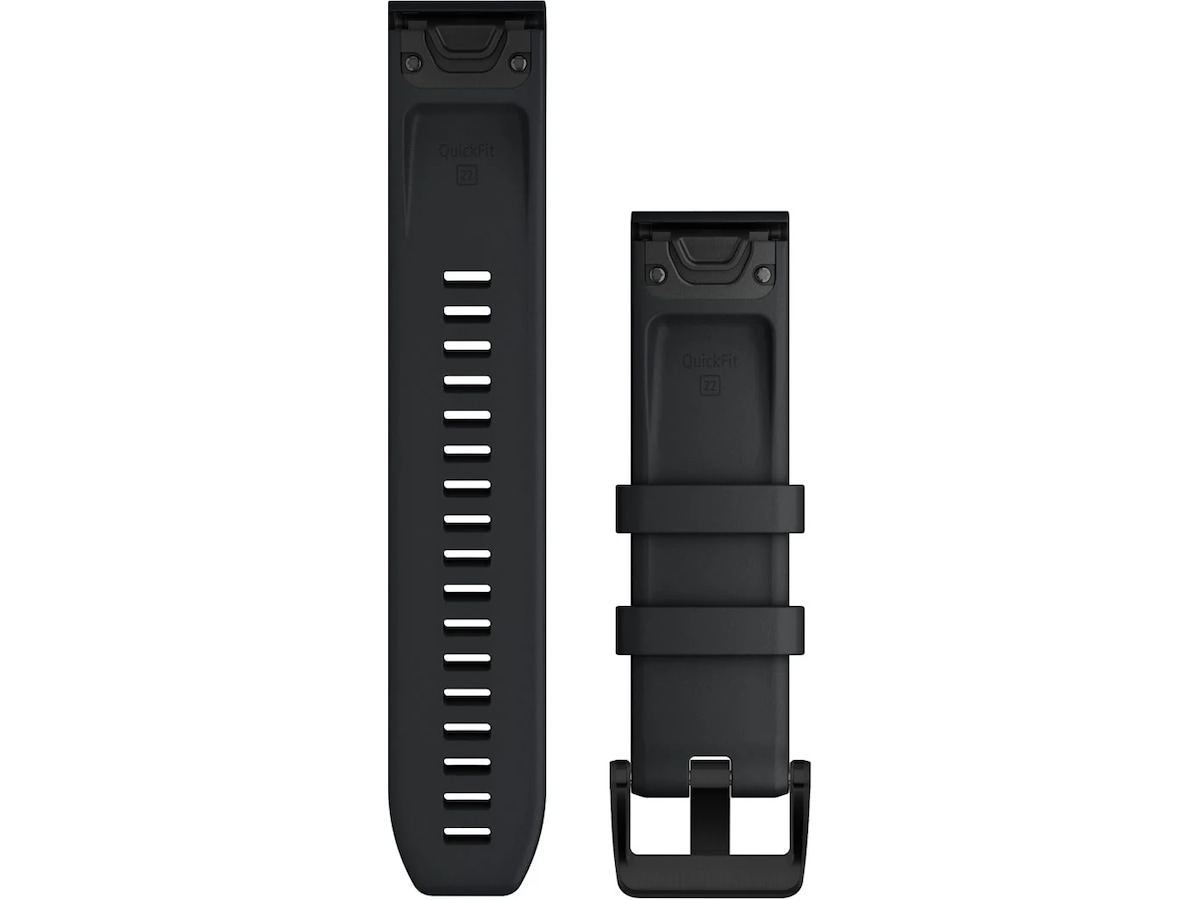 Garmin QuickFit Silikonreim 22mm (sort) Reim