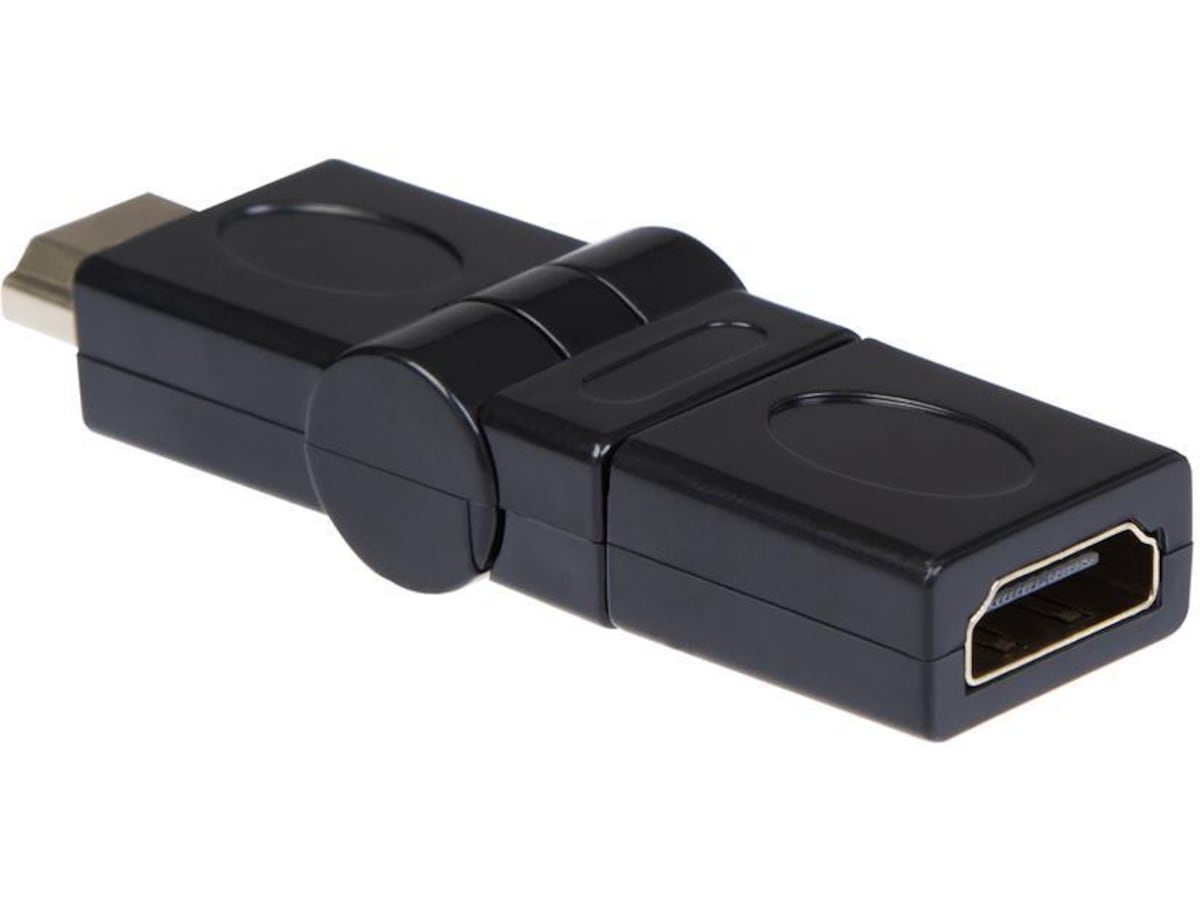 HDMI til HDMI Adapter (sort) Monitorkabler