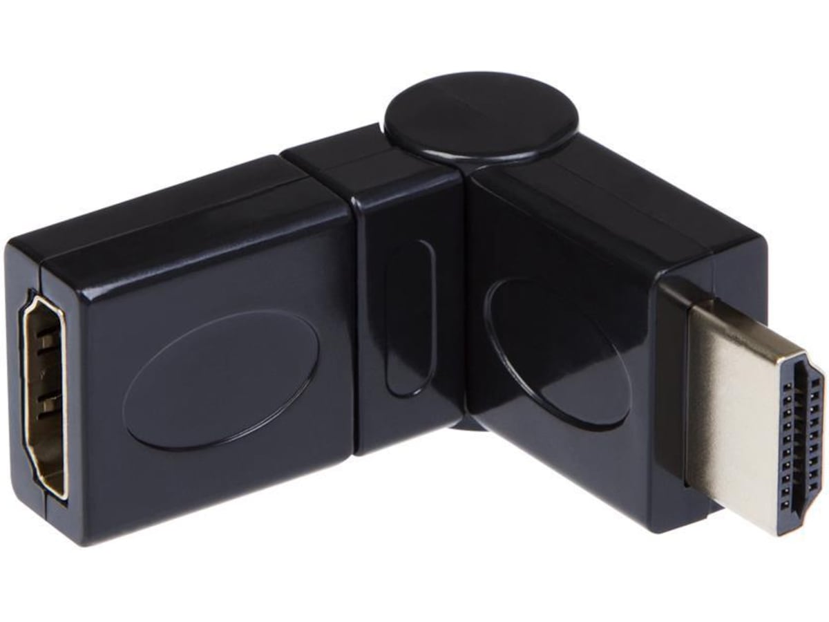 HDMI til HDMI Adapter (sort) Monitorkabler