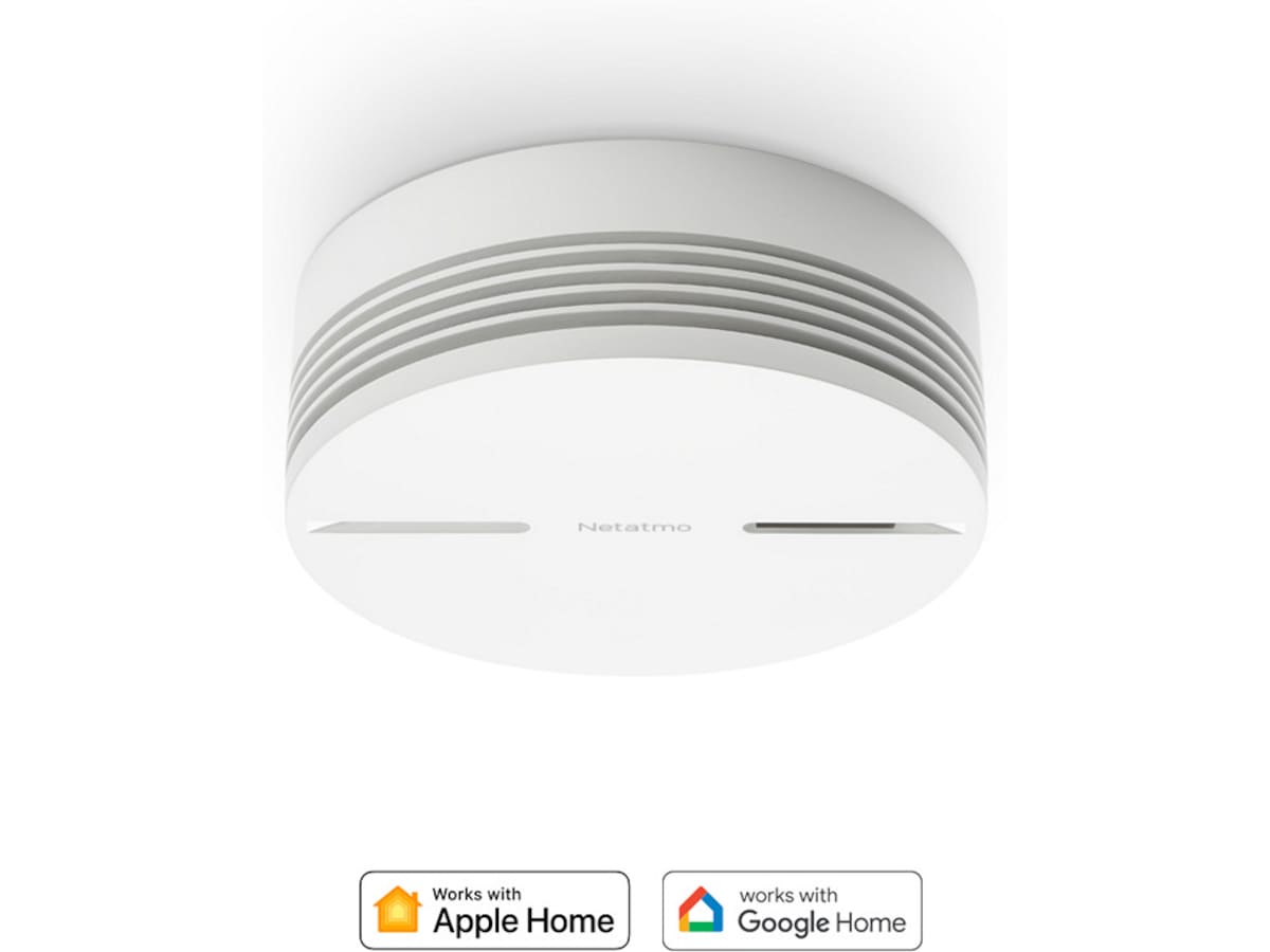 Netatmo Smart Røykvarsler (hvit) Røykvarslerer