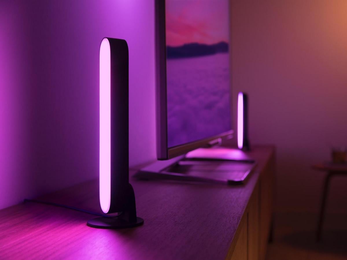 Philips Hue Play light bar 2-pakning (sort) Led strips & underholdning