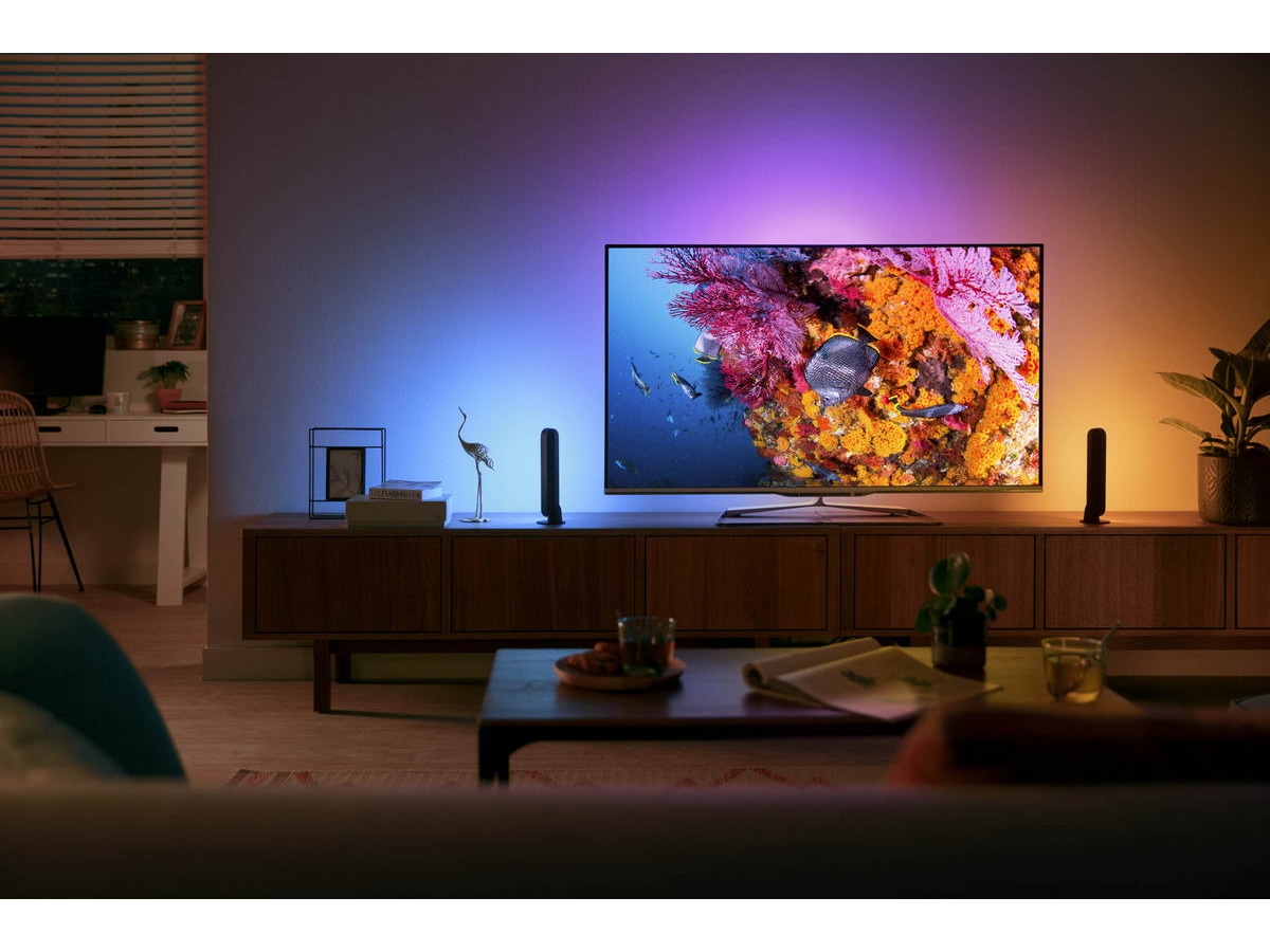 Philips Hue Play light bar 2-pakning (sort) Led strips & underholdning