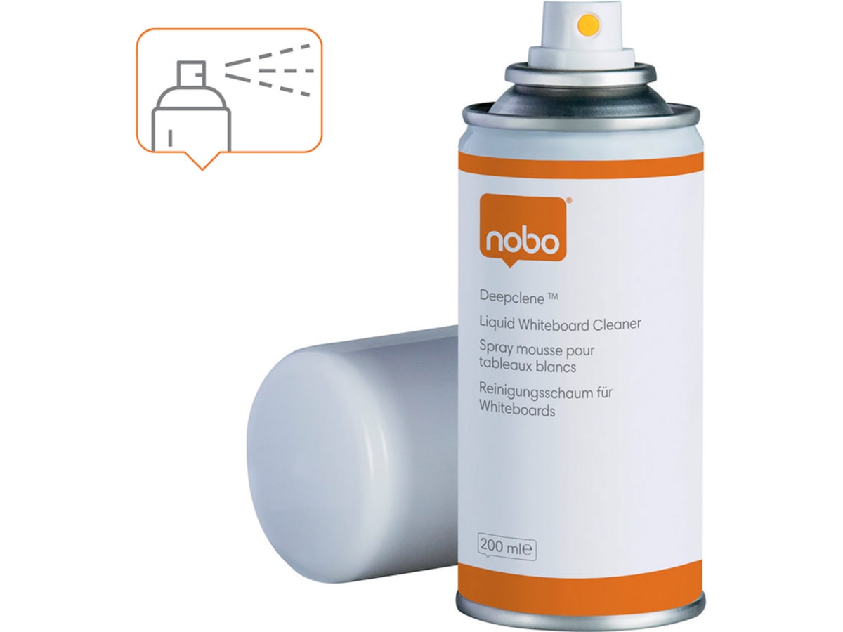 Nobo Deepclene Whiteboard rensespray, 200ml Whiteboardtavler
