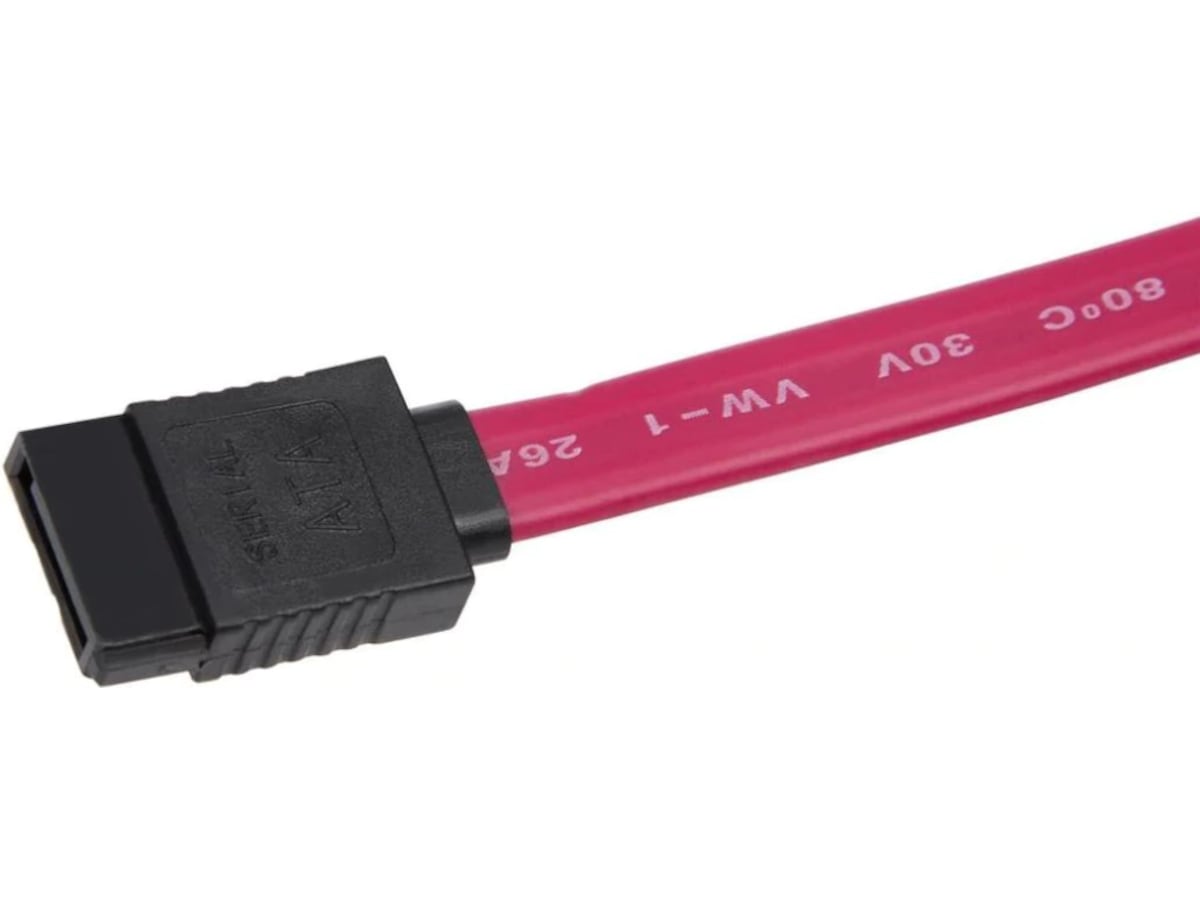SATA 6 kabel 1m (rød) Datakabler
