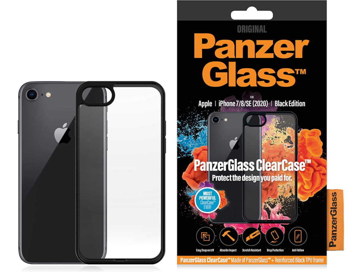 PanzerGlass iPhone SE (2022/2020) ClearCase Deksel til mobiltelefon
