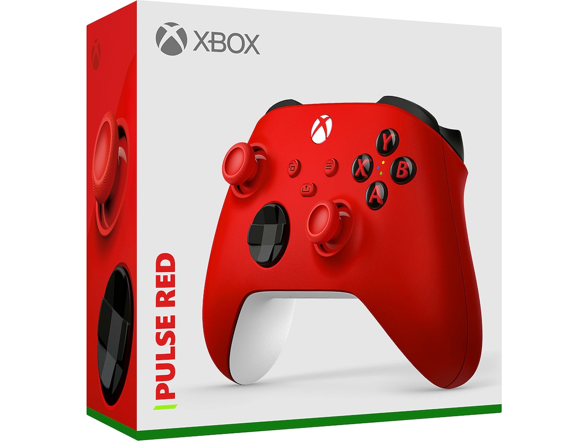 Xbox Trådløs Kontroller (Pulse Red) Tilbehør