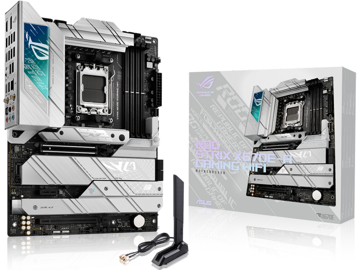 ASUS ROG STRIX X670E-A Gaming Hovedkort - AMD Socket - KomplettBedrift.no