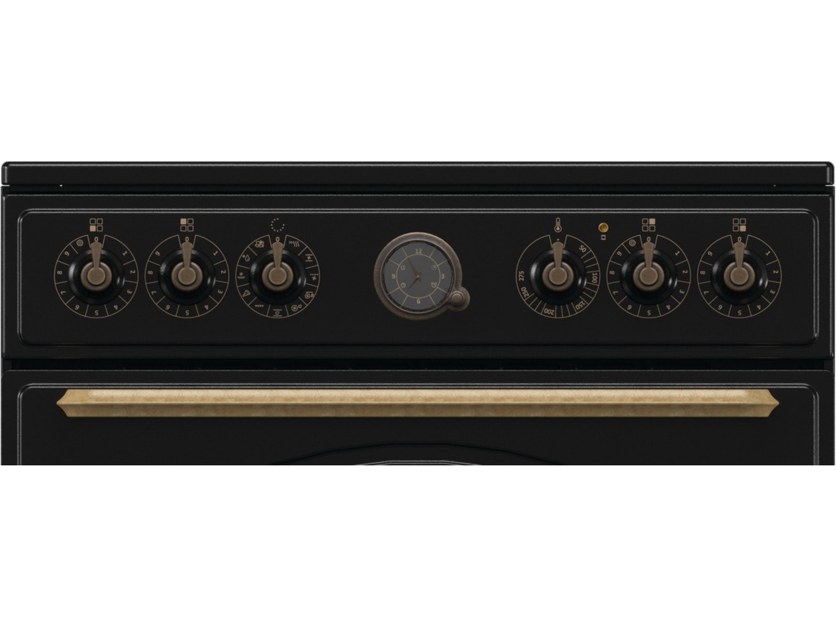 Gorenje GECS6B70CLB Glasskeramisk komfyr (sort) Komfyr