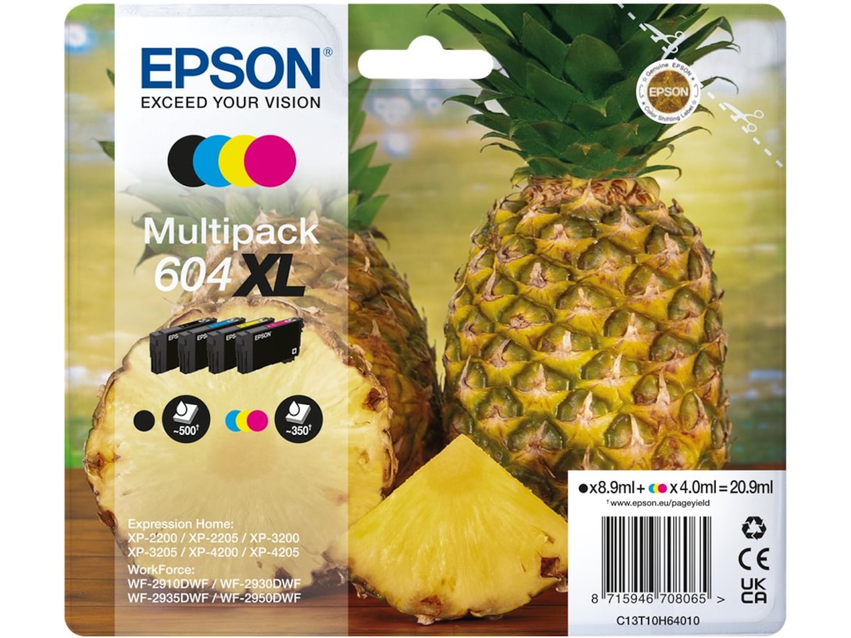 Epson blekk 604 XL multipack Blekkpatroner