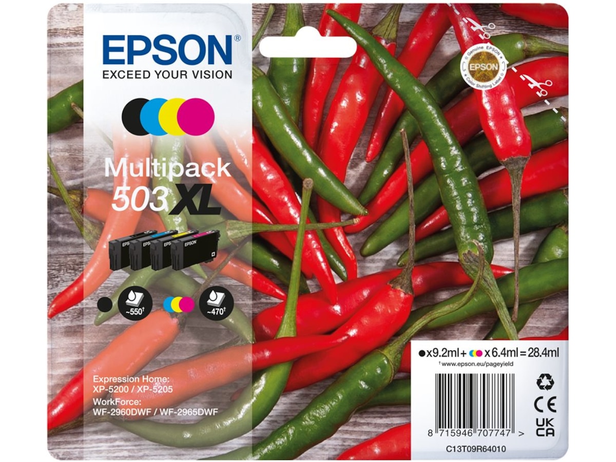 Epson blekk 503 XL multipack Blekkpatroner