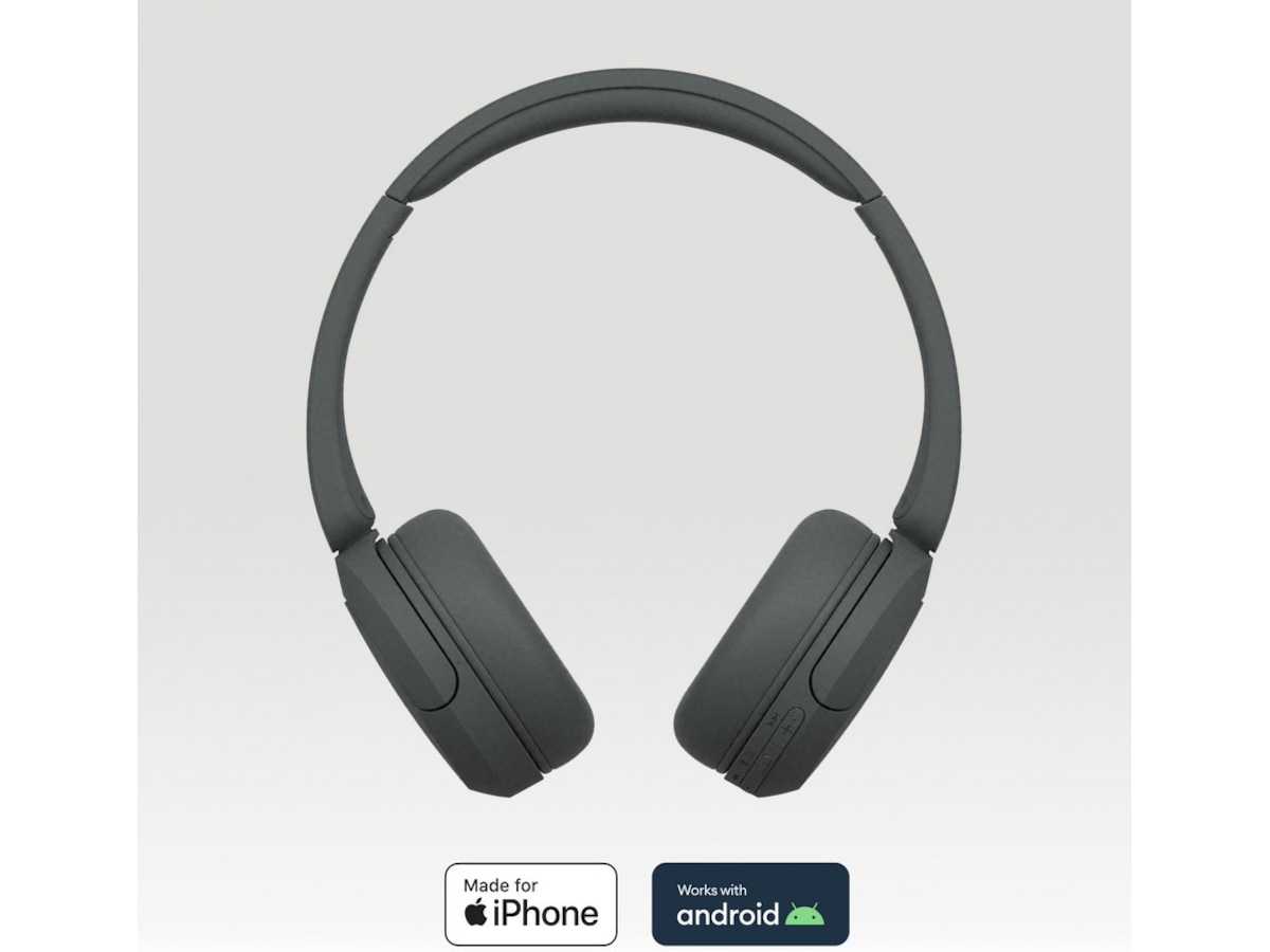 Sony WH-CH520 trådløse hodetelefoner, On-Ear (sort) Hodetelefoner