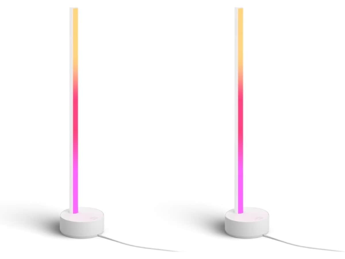 Philips Hue Gradient Signe bordlampe (hvit) 2-pack Bordlampe