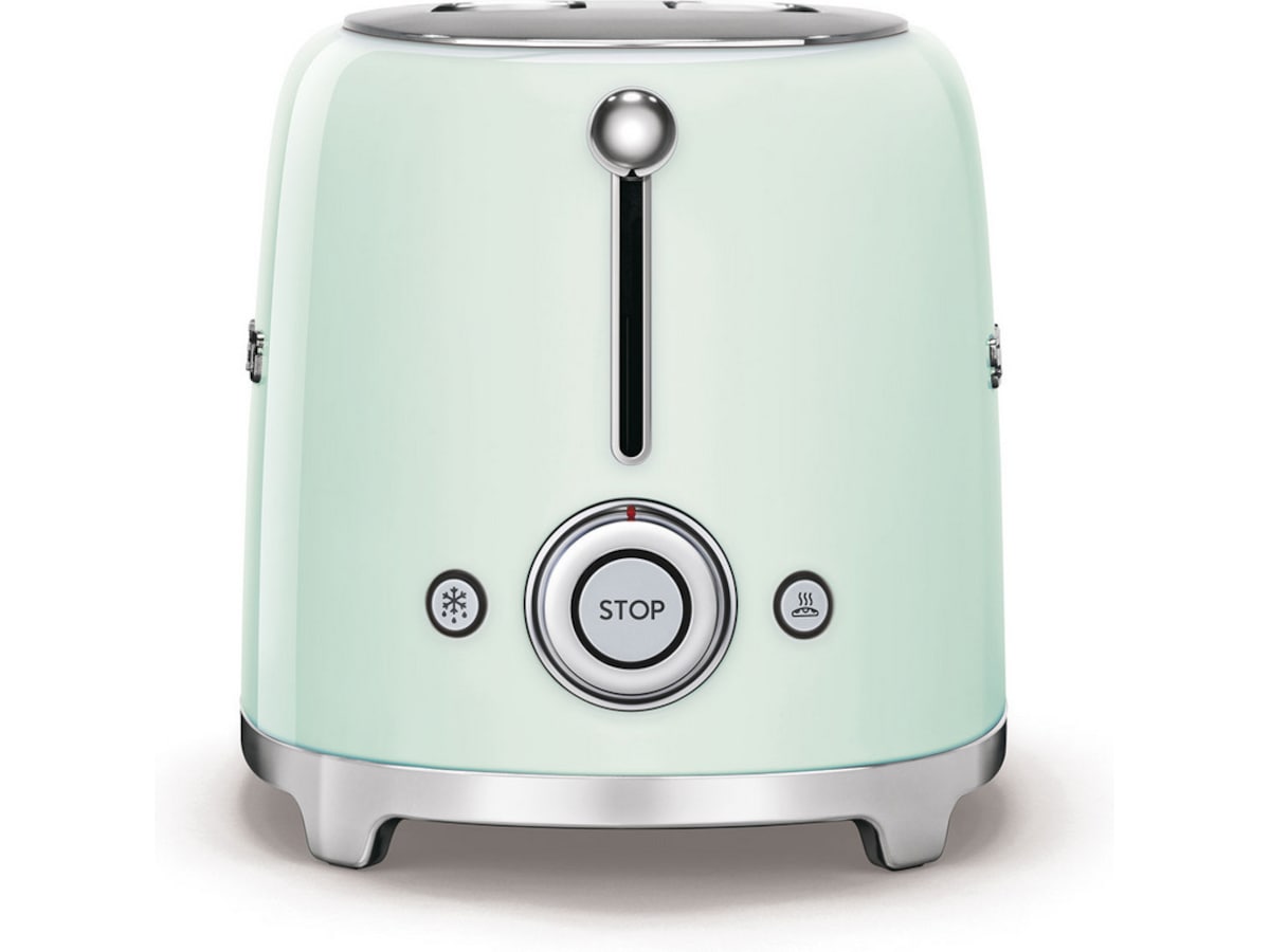 Smeg TSF01WHEU Brødrister for 2 skiver (pastel grønn) Brødristere