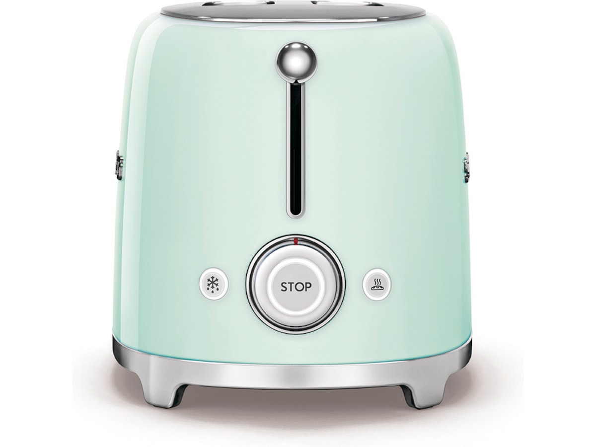 Smeg TSF01WHEU Brødrister for 2 skiver (pastel grønn) Brødristere