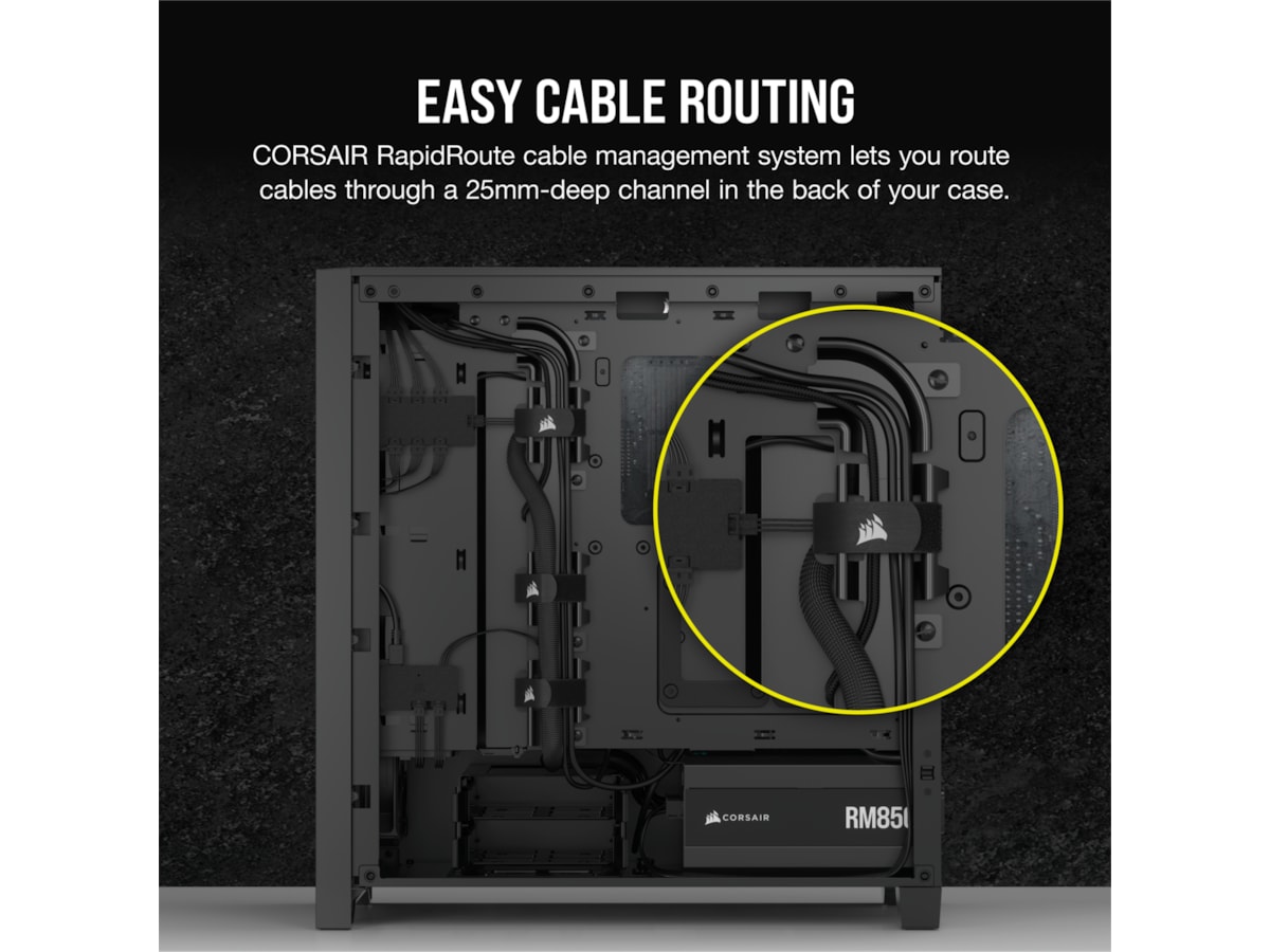Corsair iCUE 4000D RGB Airflow Mid-Tower (sort)  -B-Grade Demo annet i datautstyr