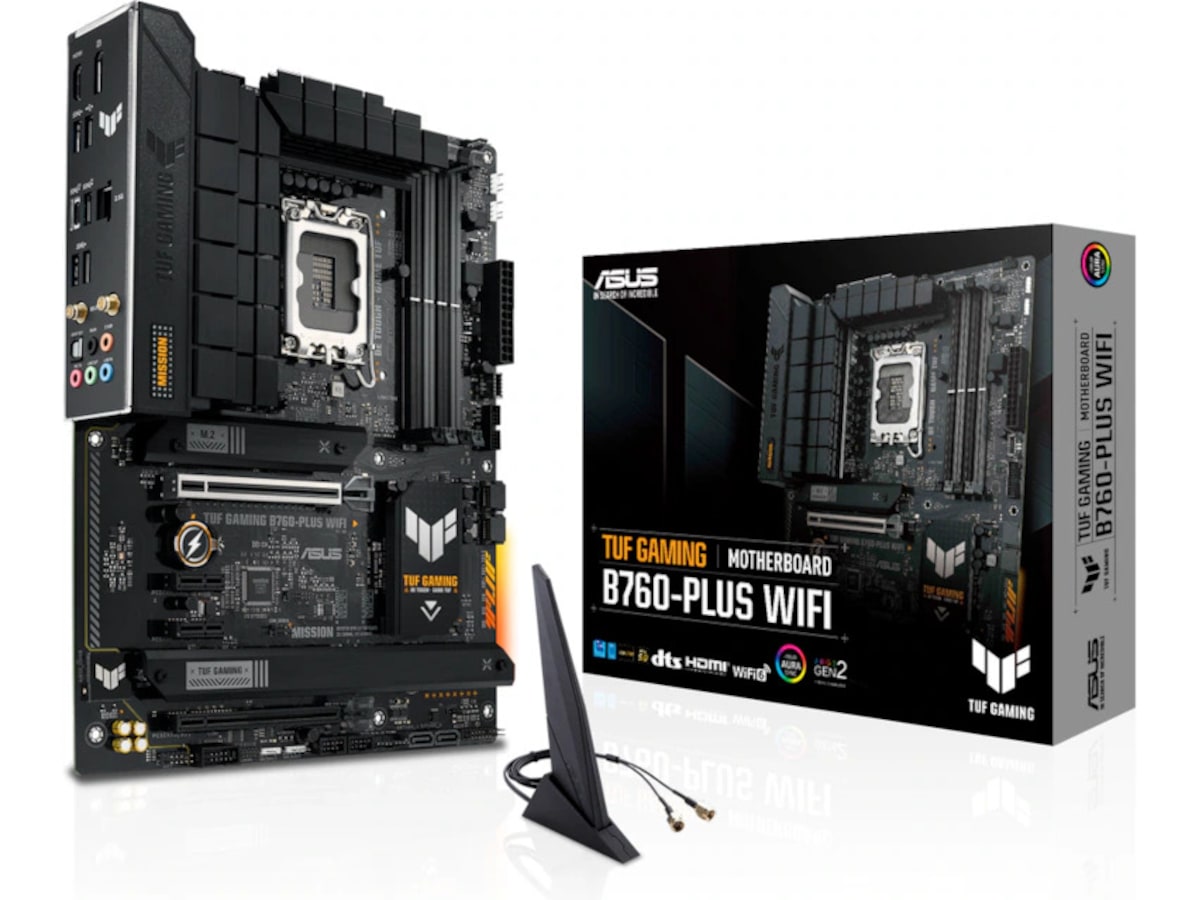 ASUS TUF GAMING B760-PLUS WIFI Hovedkort Intel Socket